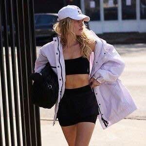 New Free People Movement Billie Boxy Lightweight Insulated Jacket in Rose Wash